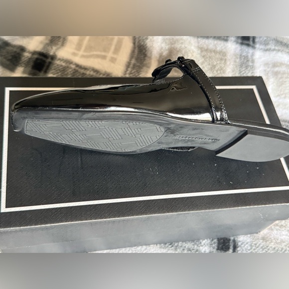 Karl Lagerfeld Black Flats Timeless Elegance - Picture 4 of 6